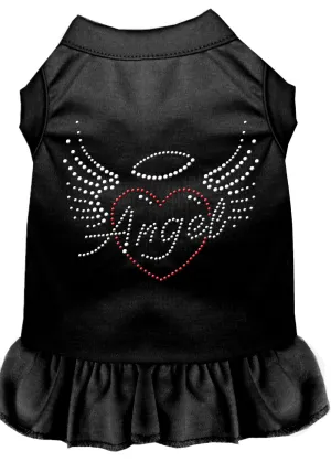 Angel Heart Rhinestone Dress Black Xxxl