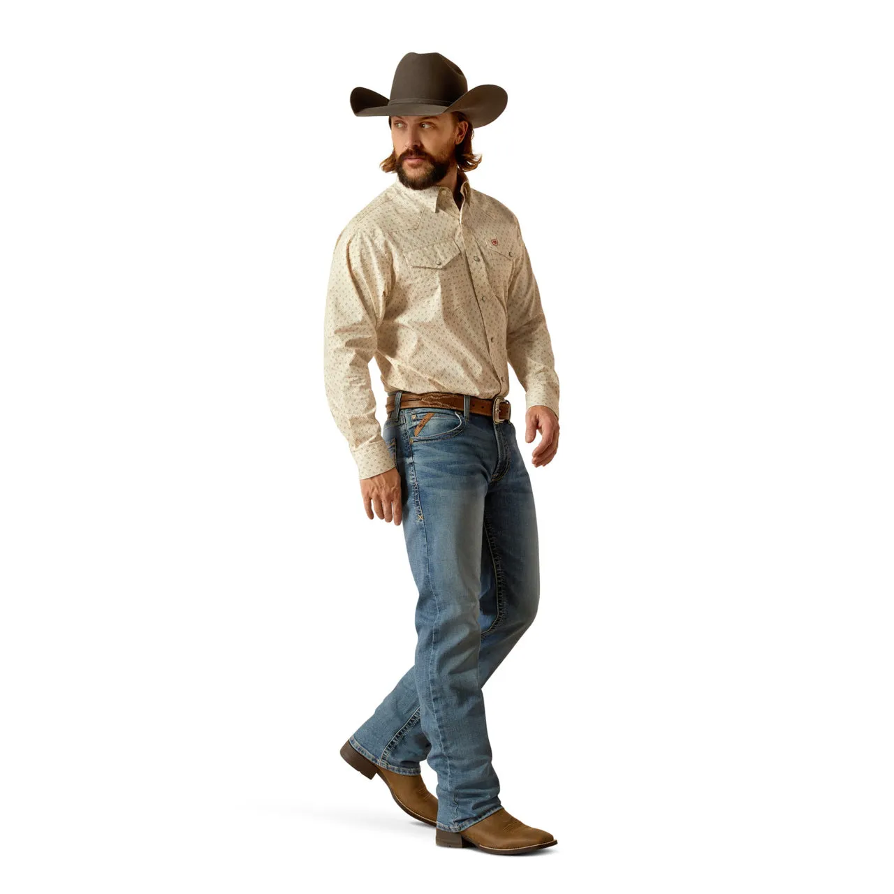 Ariat Men's M5 Straight Redmond Jeans, Gaviota