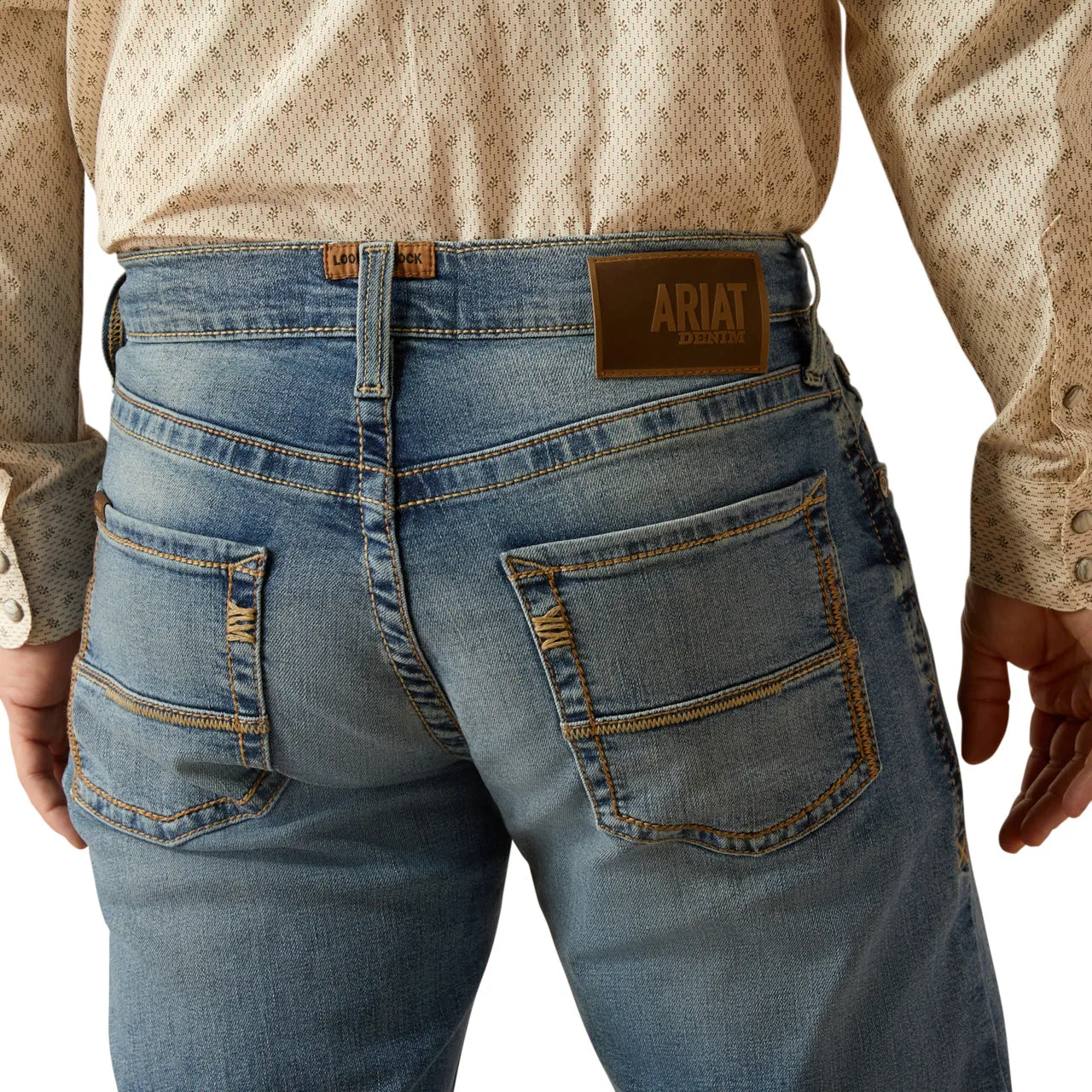 Ariat Men's M5 Straight Redmond Jeans, Gaviota
