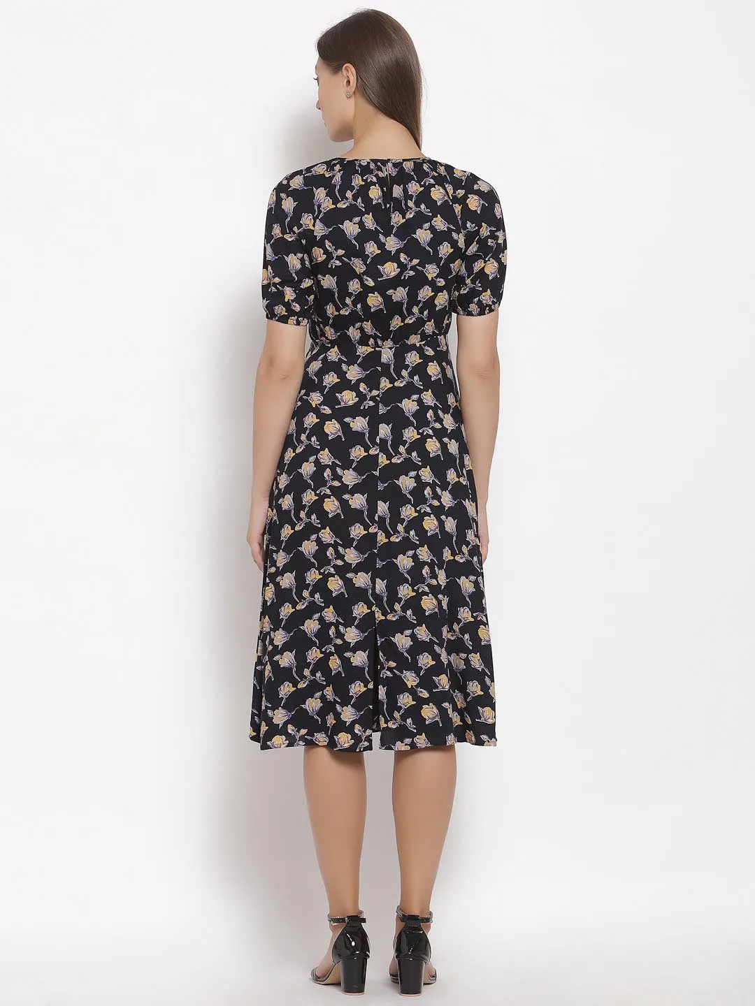 Black Fit & Flare Dress