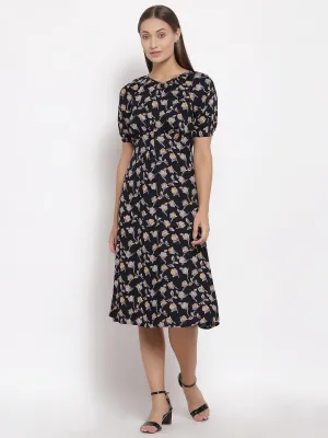 Black Fit & Flare Dress