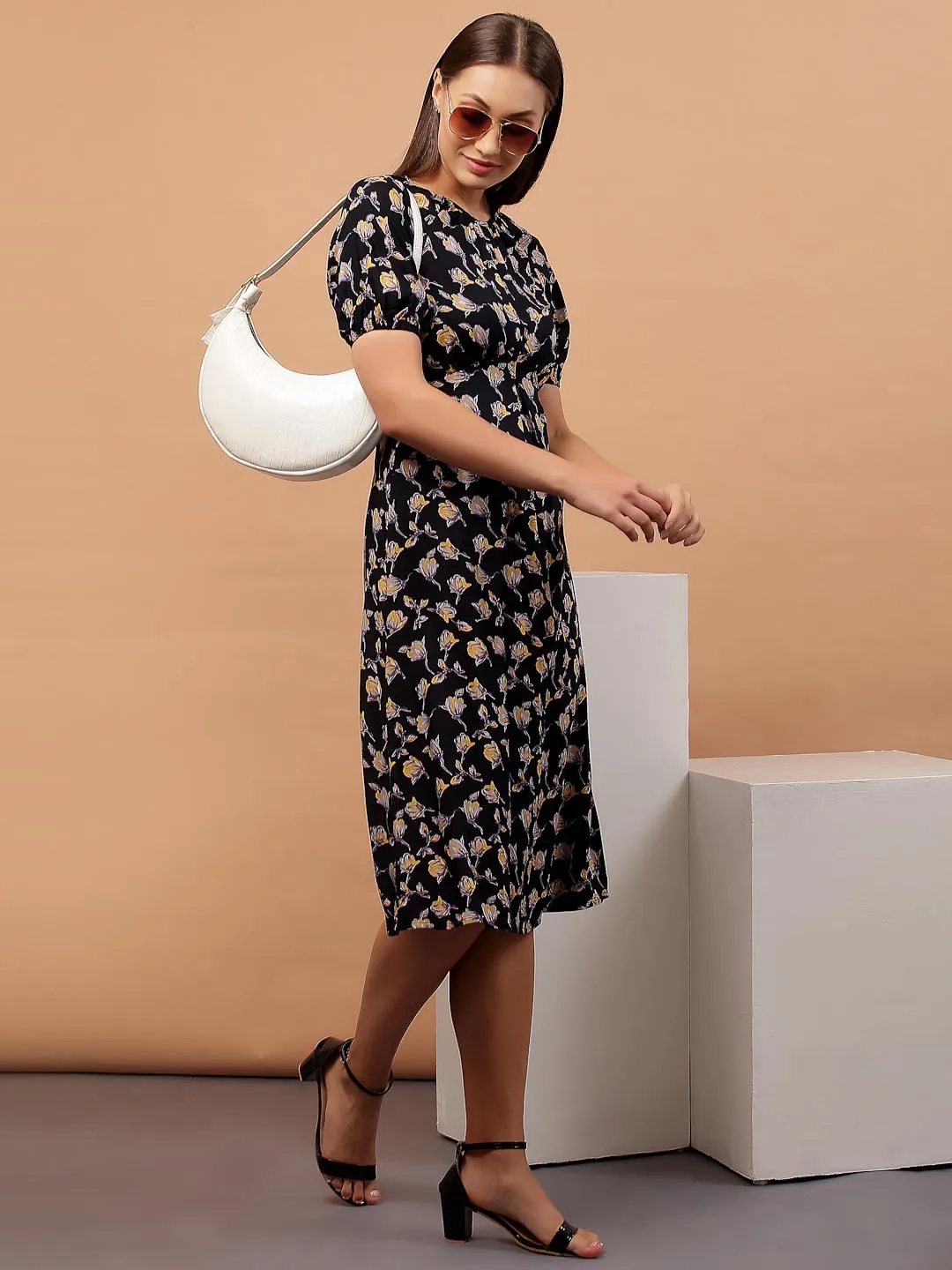 Black Fit & Flare Dress