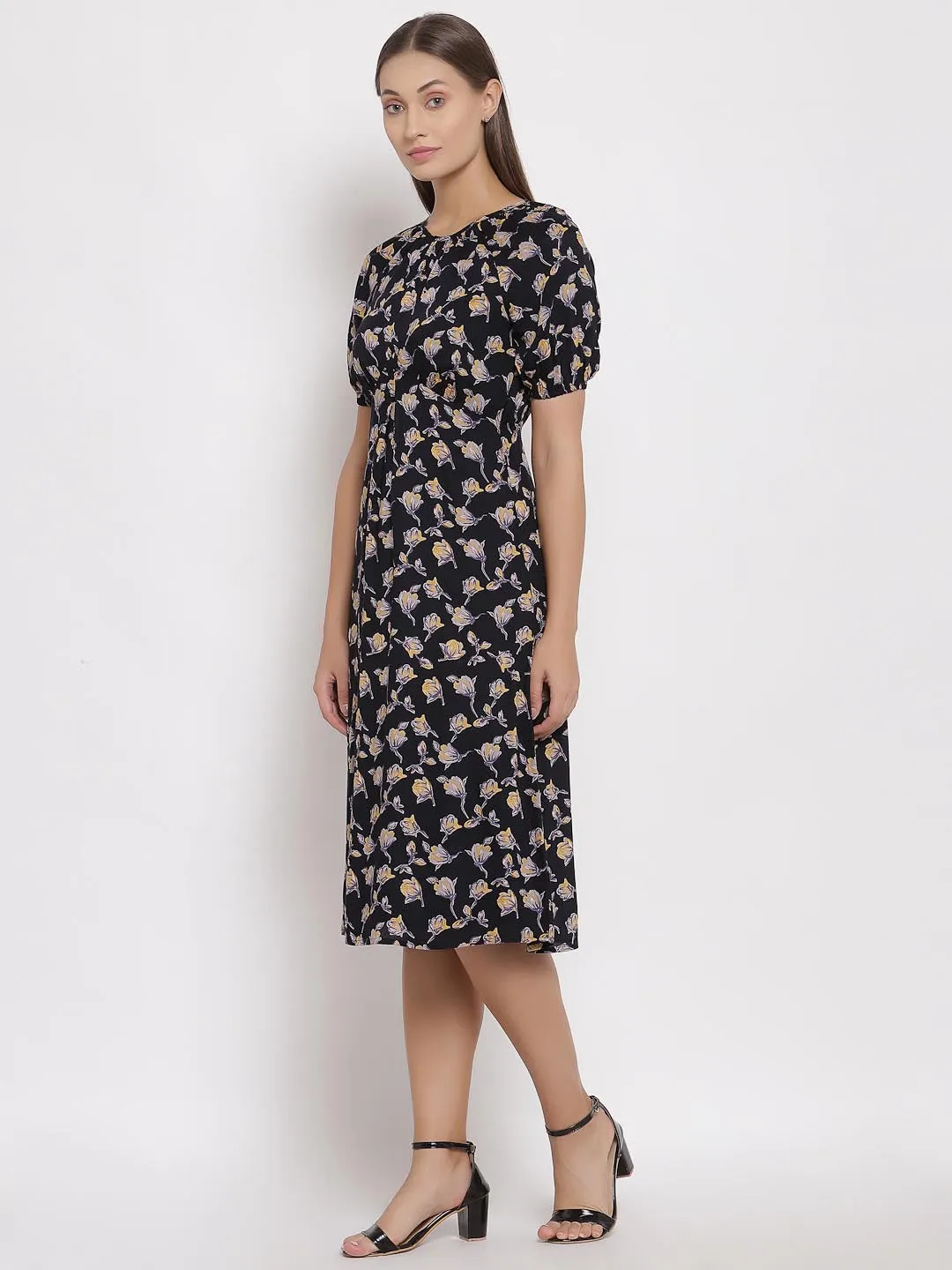 Black Fit & Flare Dress