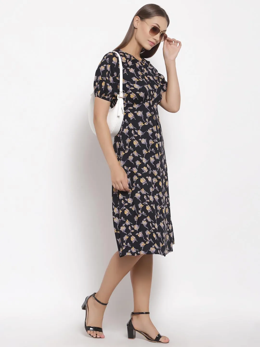 Black Fit & Flare Dress