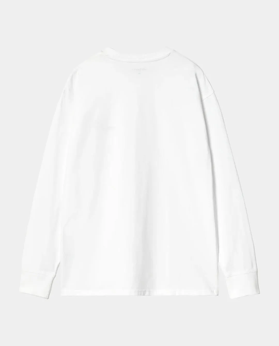Carhartt WIP - LS American Script T-Shirt - White