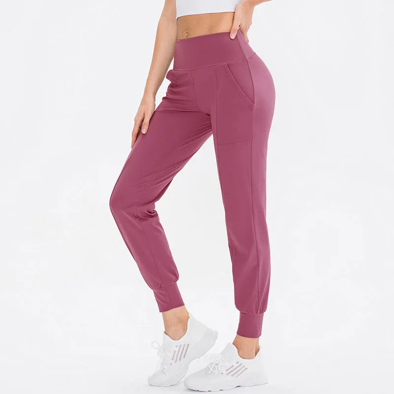 Drawstring Running Sweatpants Joggers for Women