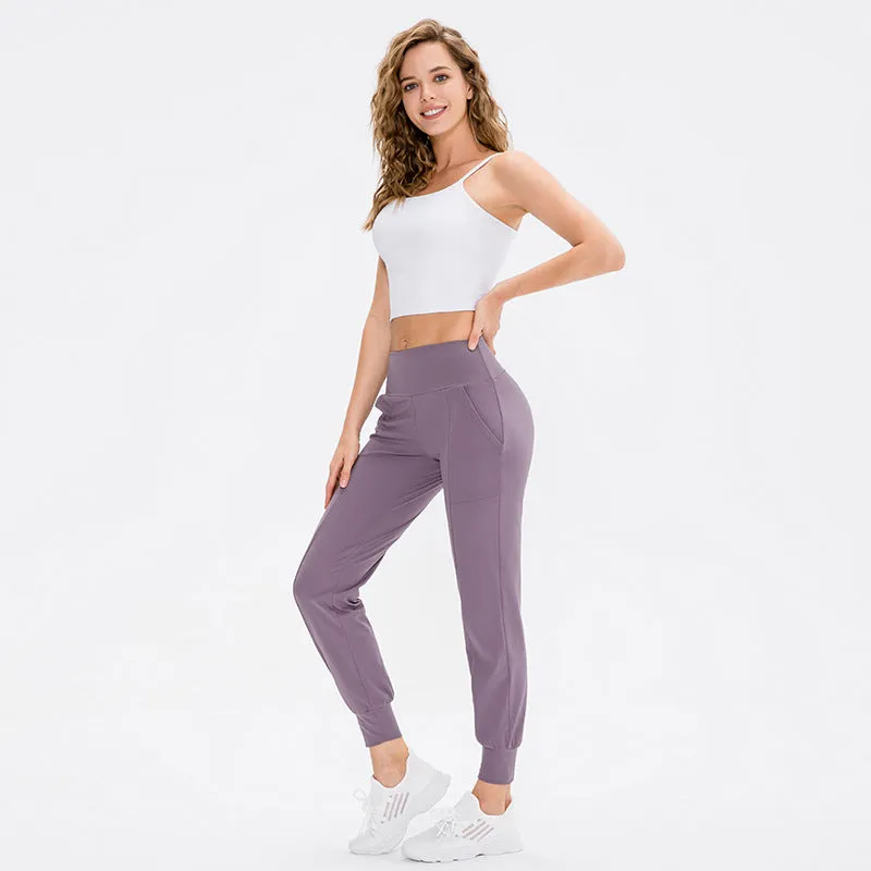 Drawstring Running Sweatpants Joggers for Women
