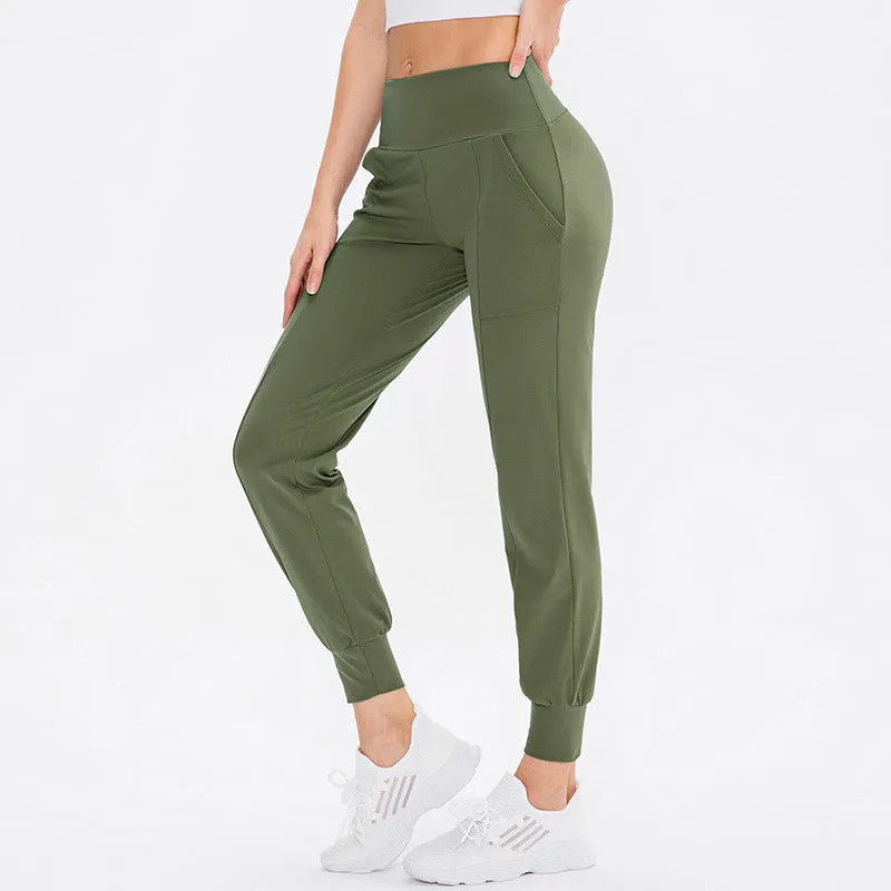 Drawstring Running Sweatpants Joggers for Women