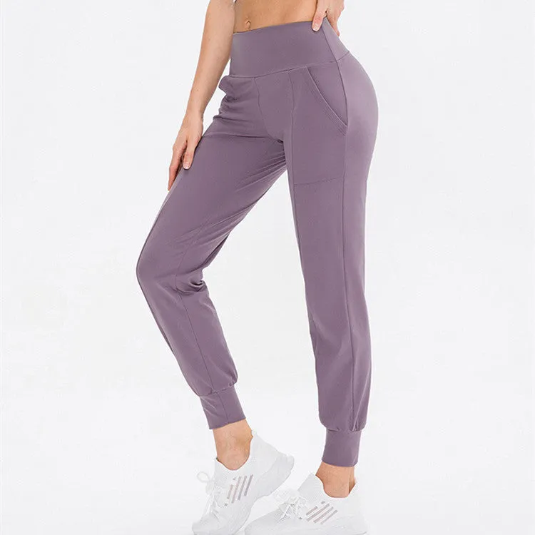 Drawstring Running Sweatpants Joggers for Women