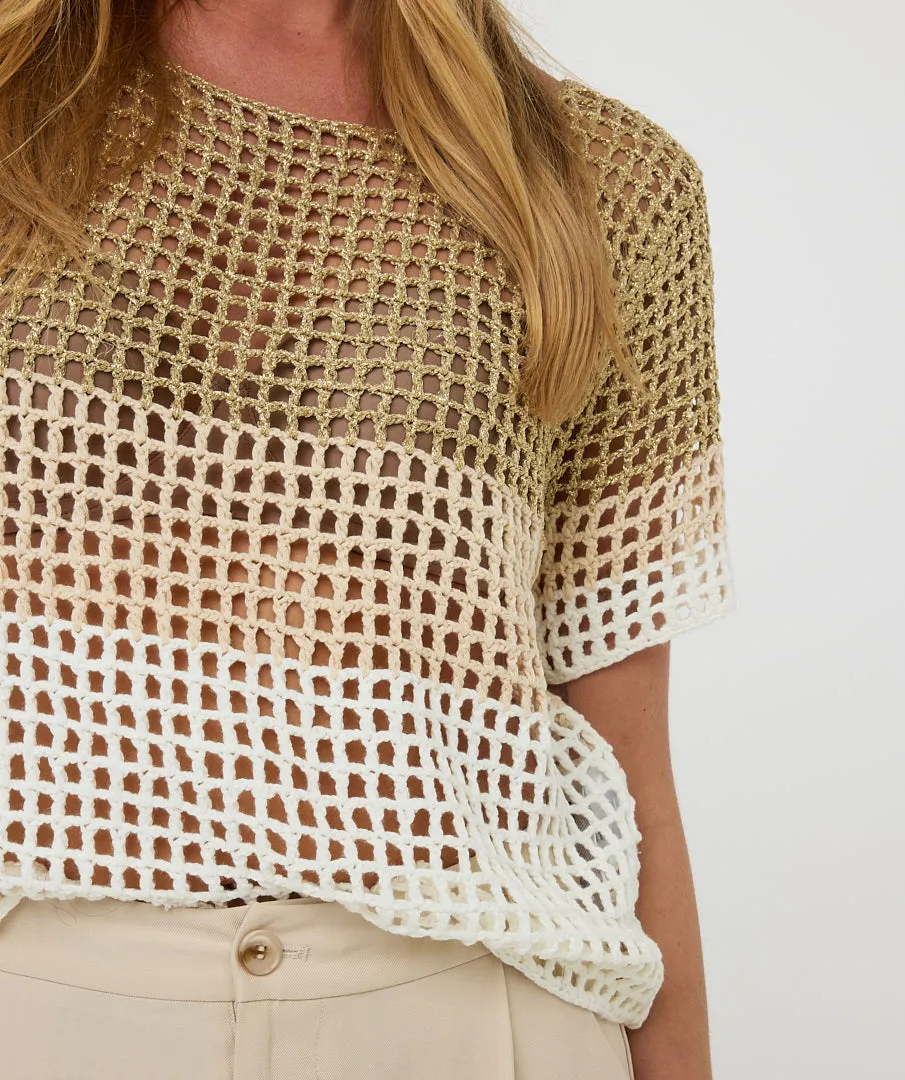 Esqualo ‘Open Knit Sweater’