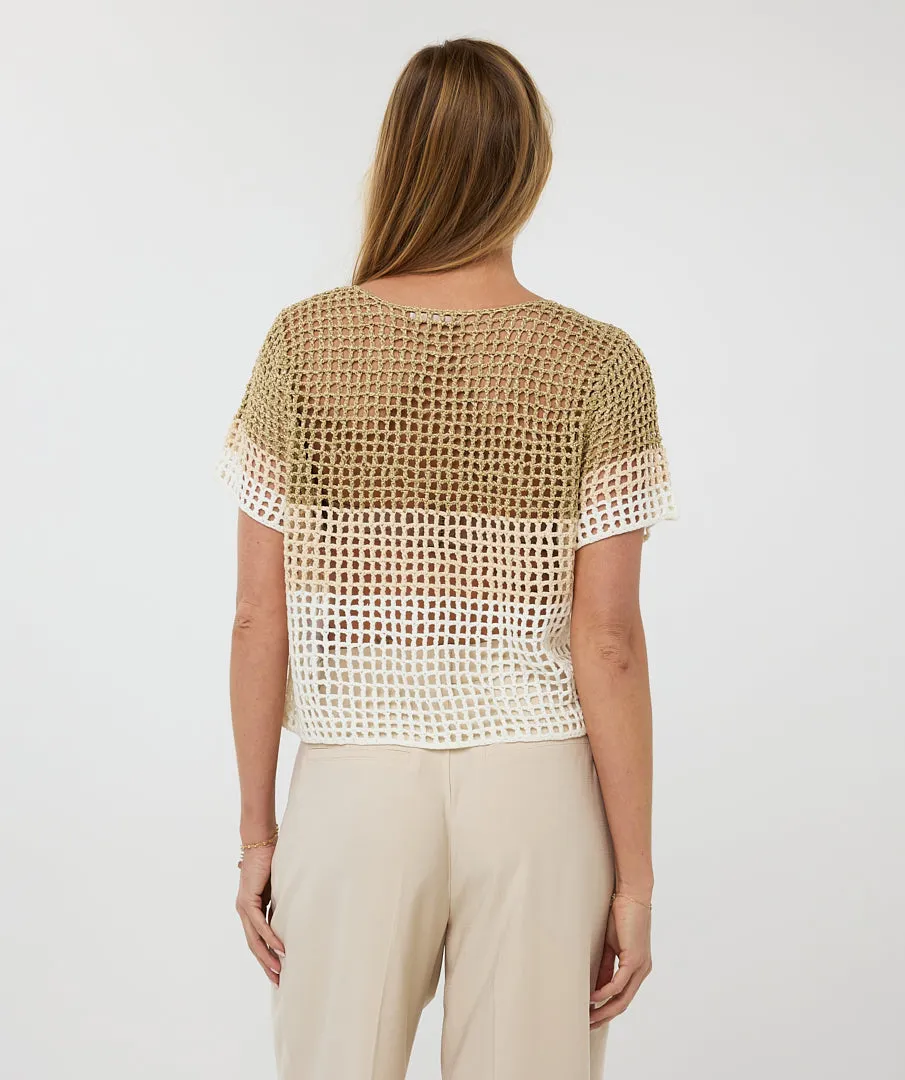 Esqualo ‘Open Knit Sweater’