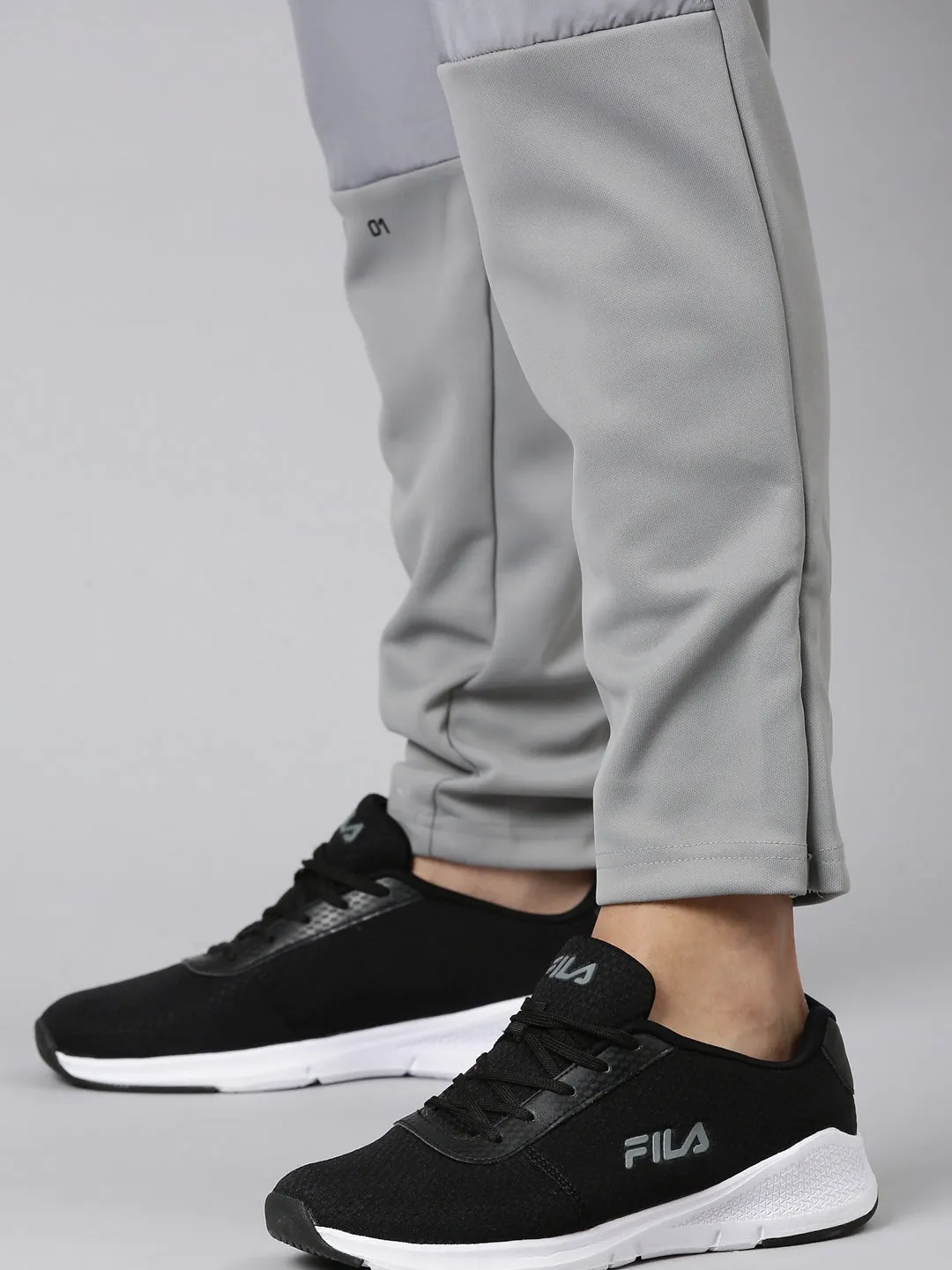 Fila White Meg Men's Cut and Sew Jogger