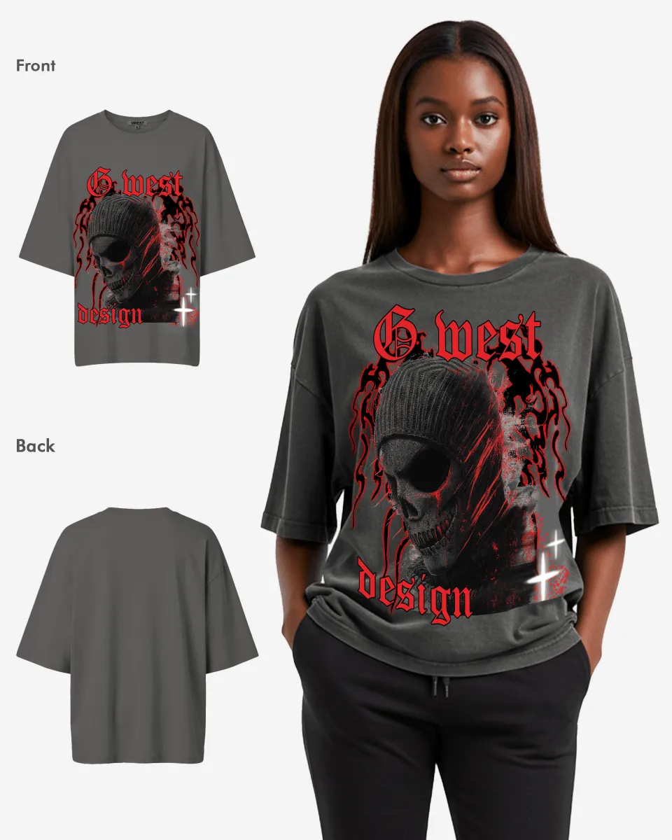 G WEST MASK 3.0 Oversized Tee - Women