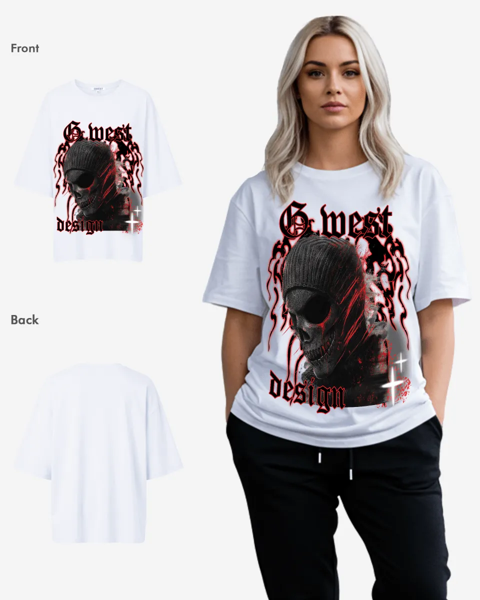 G WEST MASK 3.0 Oversized Tee - Women