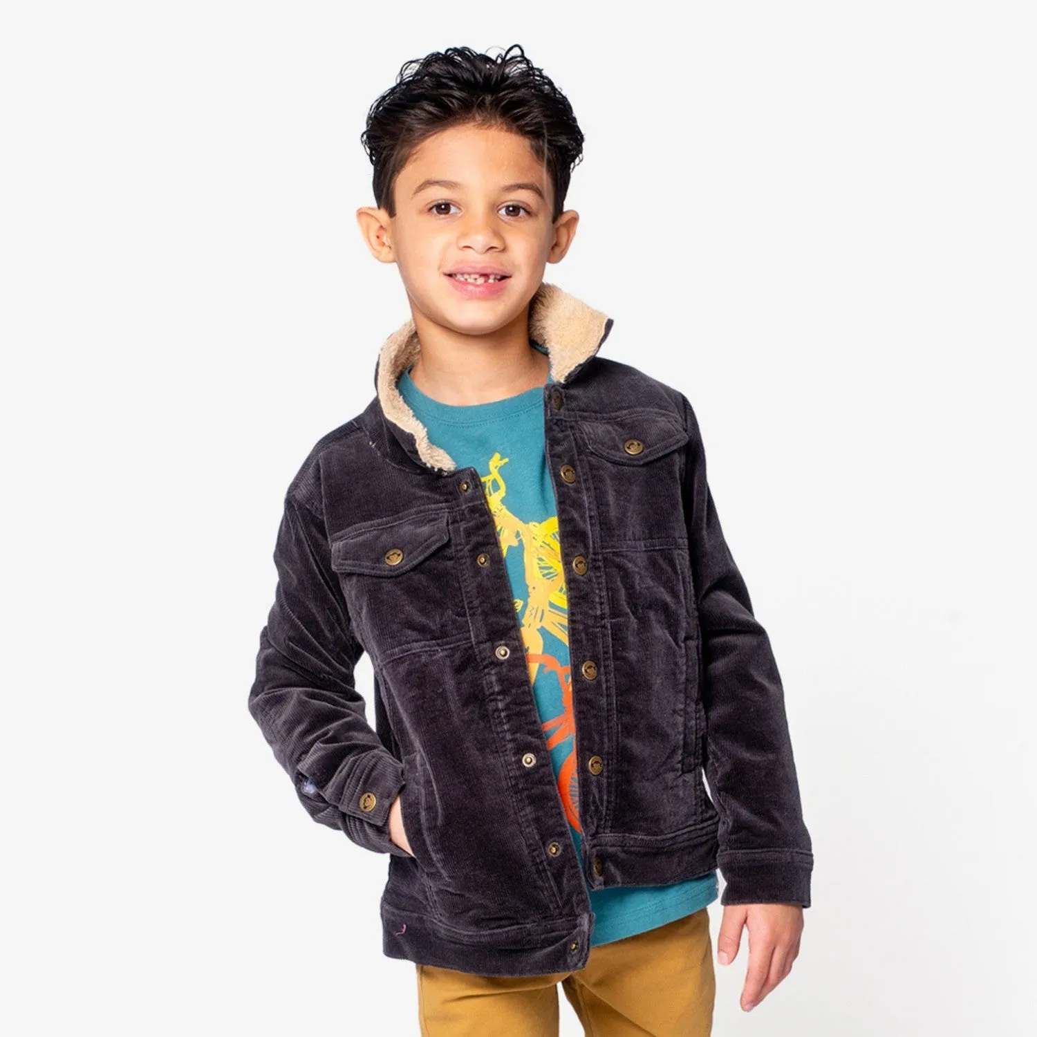 Heritage Cord Jacket | Vintage Black