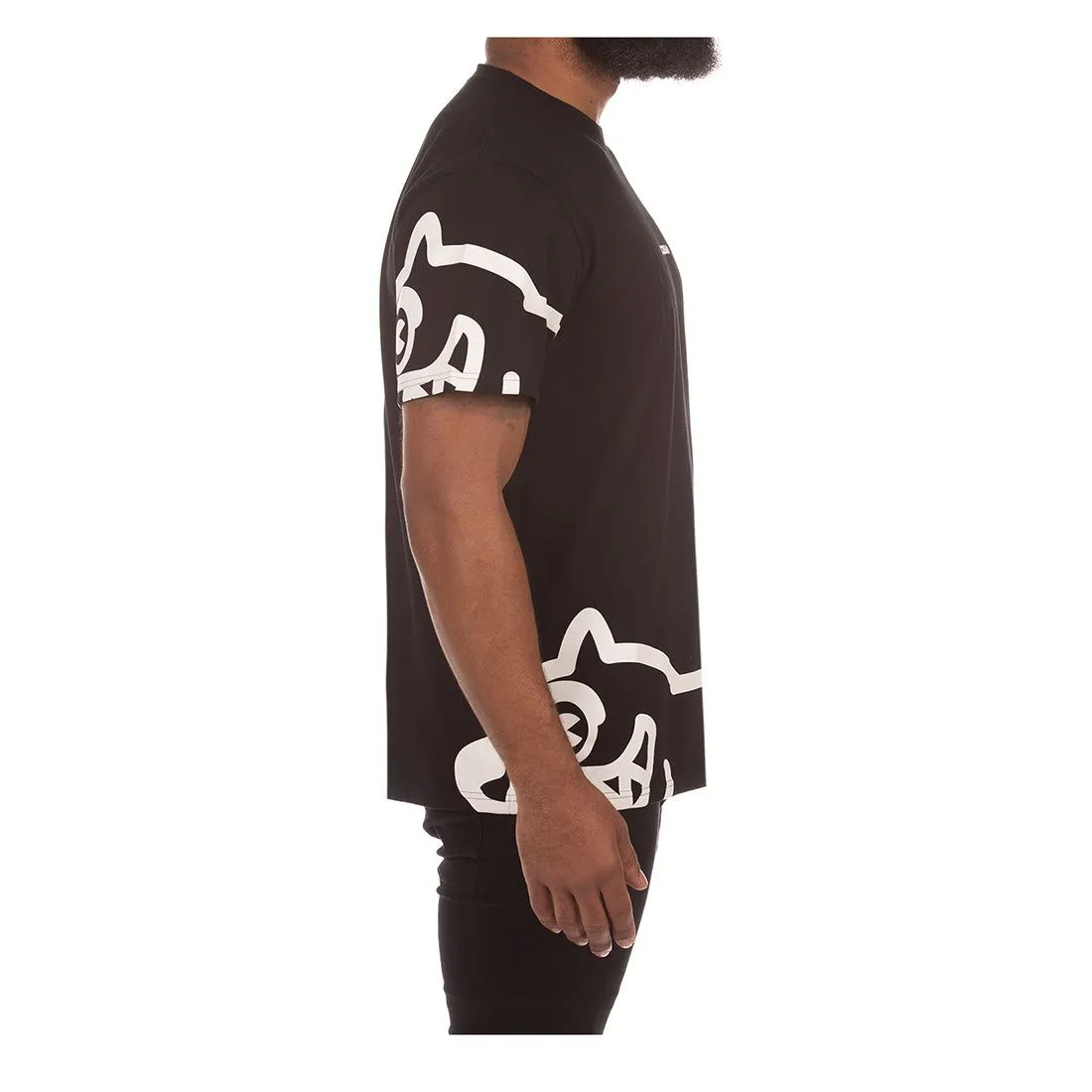 Ice Cream "Runner" SS Black Knit Tee (431-4306)