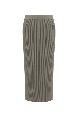 Julian Skirt - Green Khaki and Olive