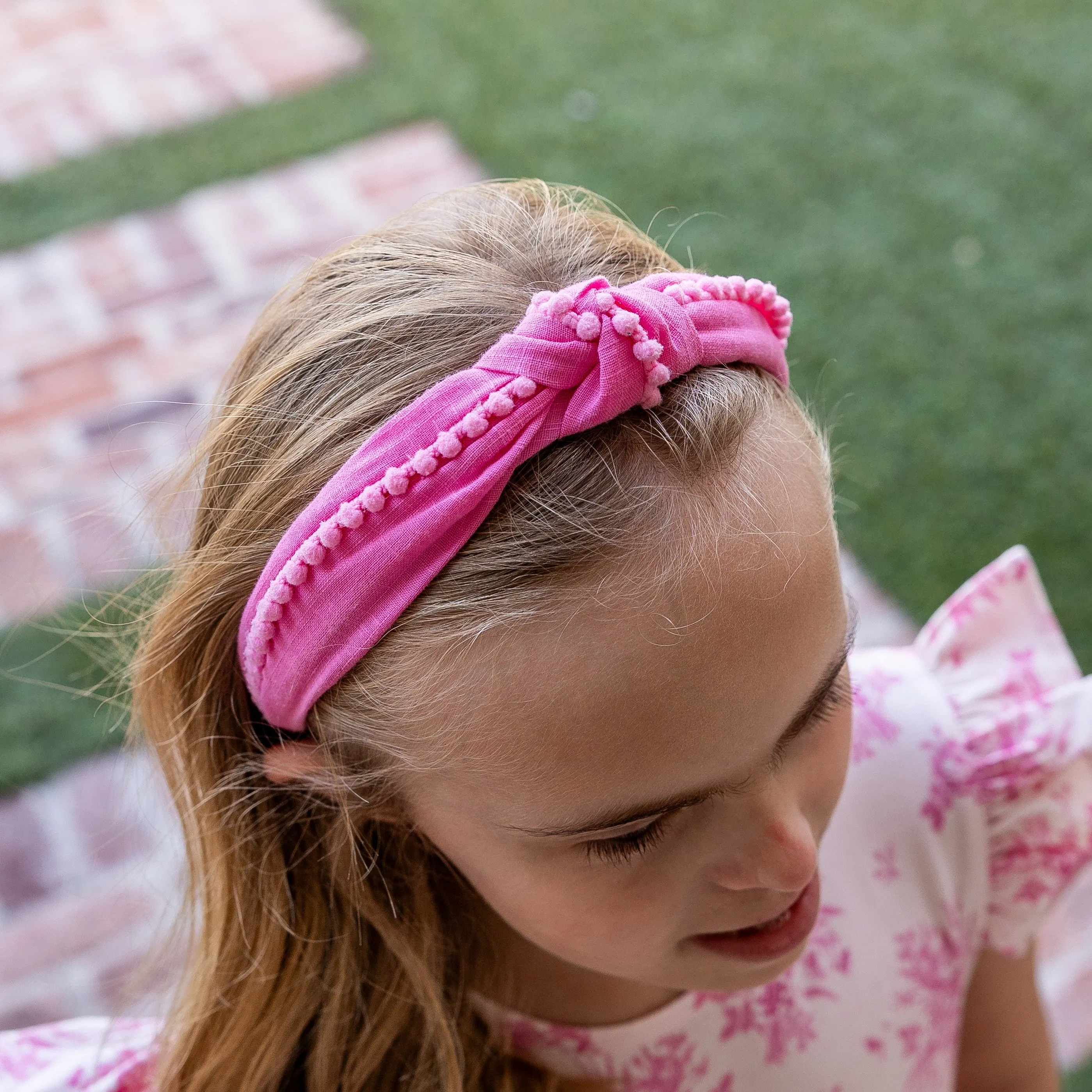 Kate Girls Dress - Pink Vintage Floral