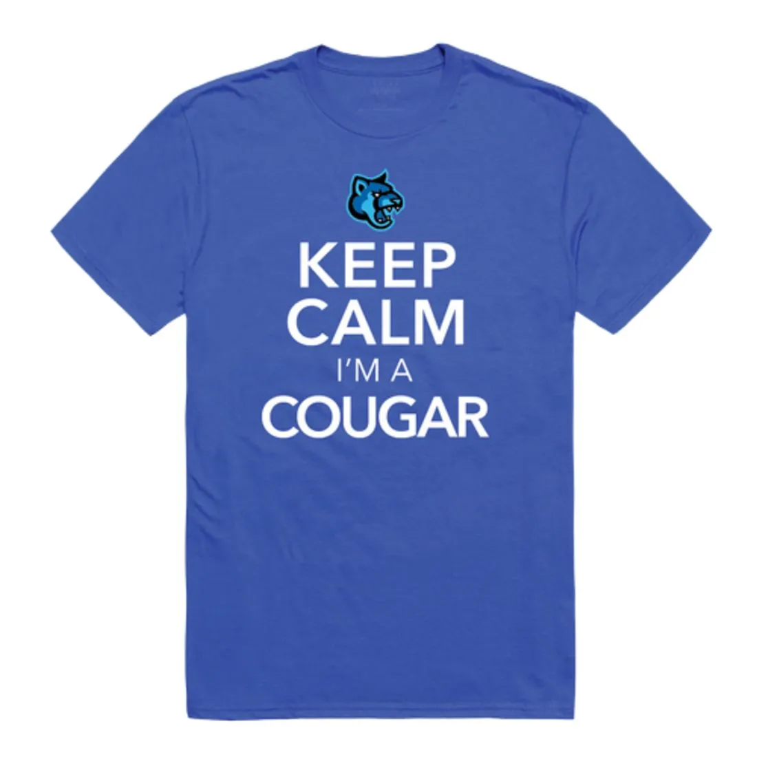 Keep Calm I'm From California State University San Marcos Cougars T-Shirt Tee