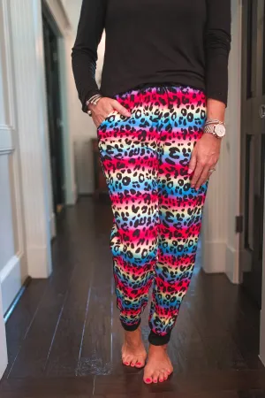 Leopard Rainbow Jogger (S-XL)