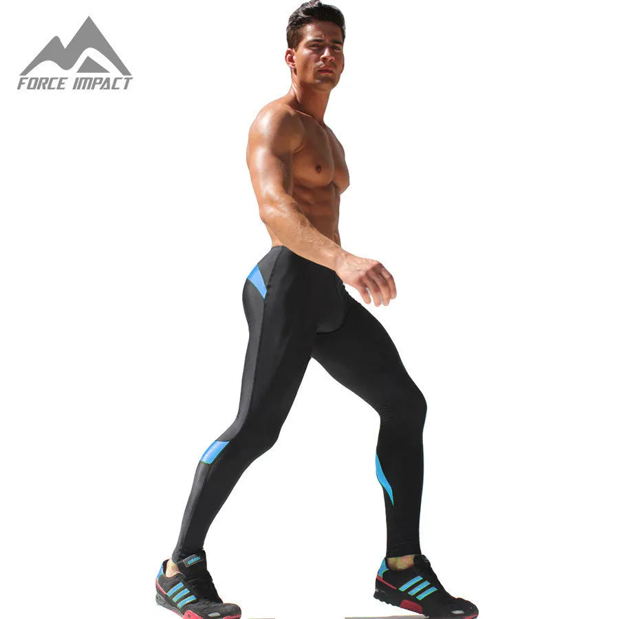 Men's Sport Sexy Tight Pants Gym Ankle Length Pants Male Athletic Trousers Casual Sweatpants Skinny Stretch Active Pant AQ19