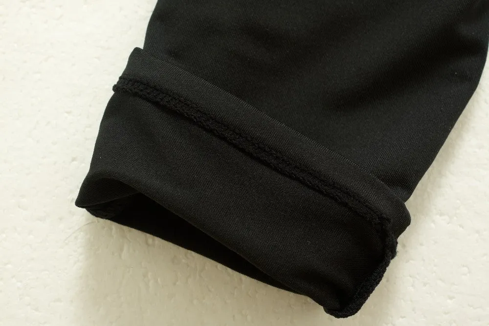 Men's Sport Sexy Tight Pants Gym Ankle Length Pants Male Athletic Trousers Casual Sweatpants Skinny Stretch Active Pant AQ19