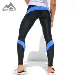 Men's Sport Sexy Tight Pants Gym Ankle Length Pants Male Athletic Trousers Casual Sweatpants Skinny Stretch Active Pant AQ19