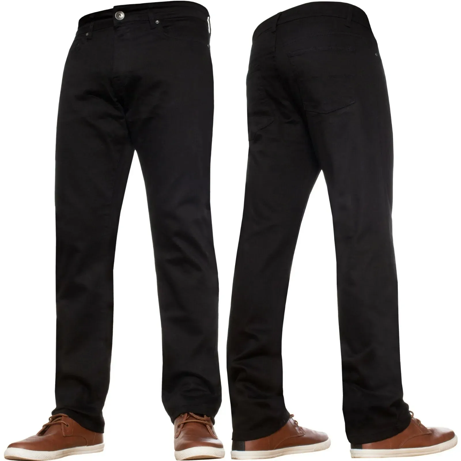 Mens Straight Leg Stretch Regular fit Jeans