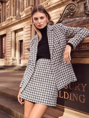 Natalie Boucle Mini Skirt