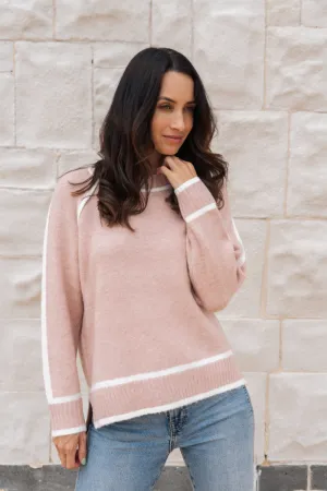 Ollie Wool Blend Knit Pink