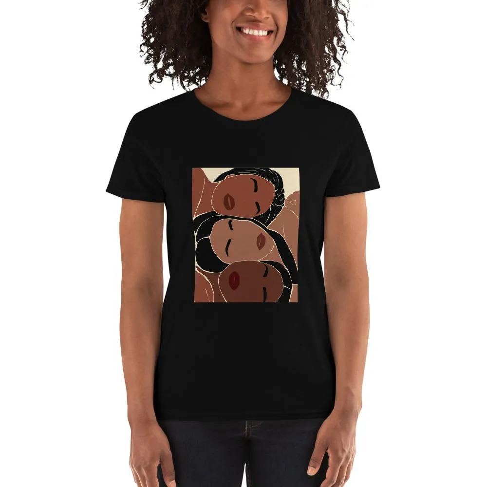 Our Faces - Women's short sleeve t-shirt
