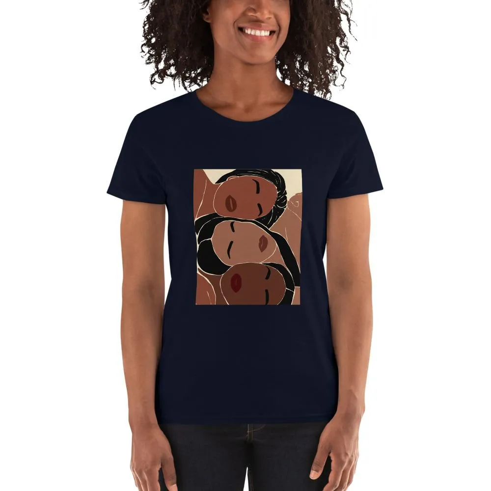 Our Faces - Women's short sleeve t-shirt