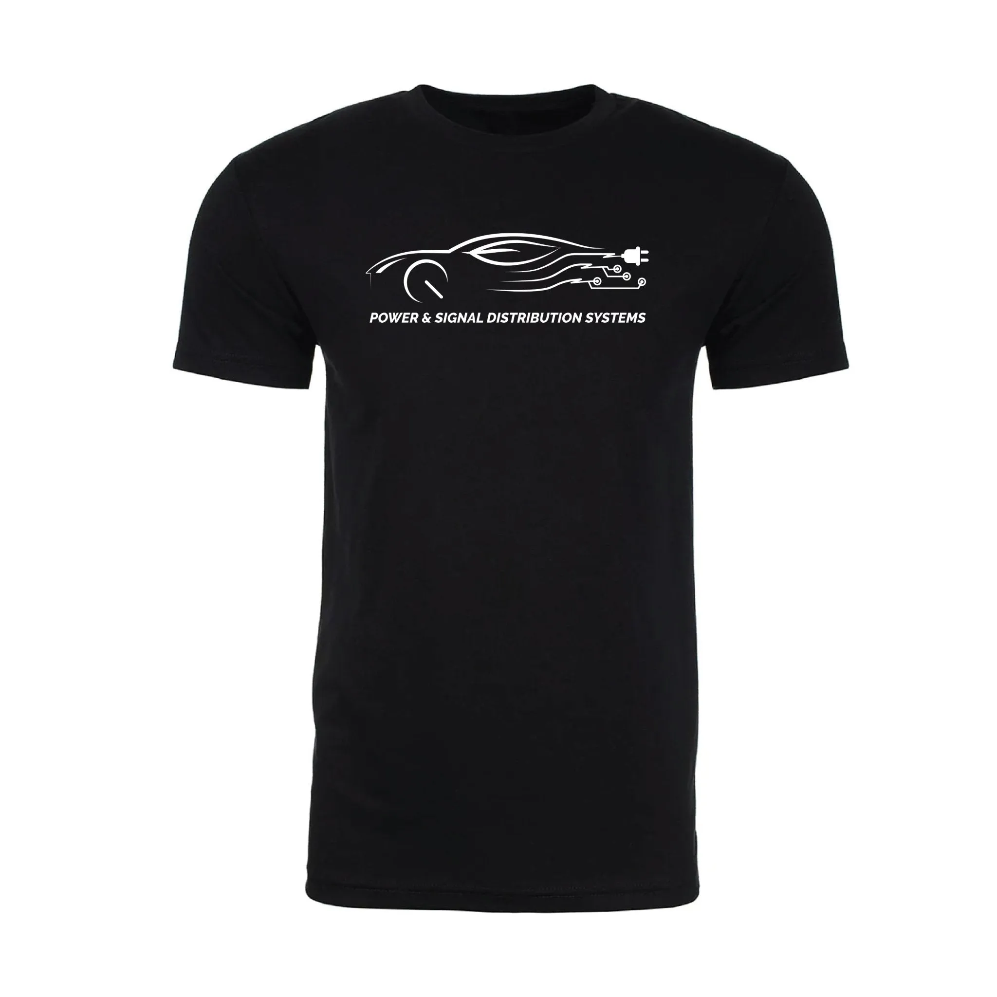 Power & Signal Unisex Blended Custom T-Shirt Printed