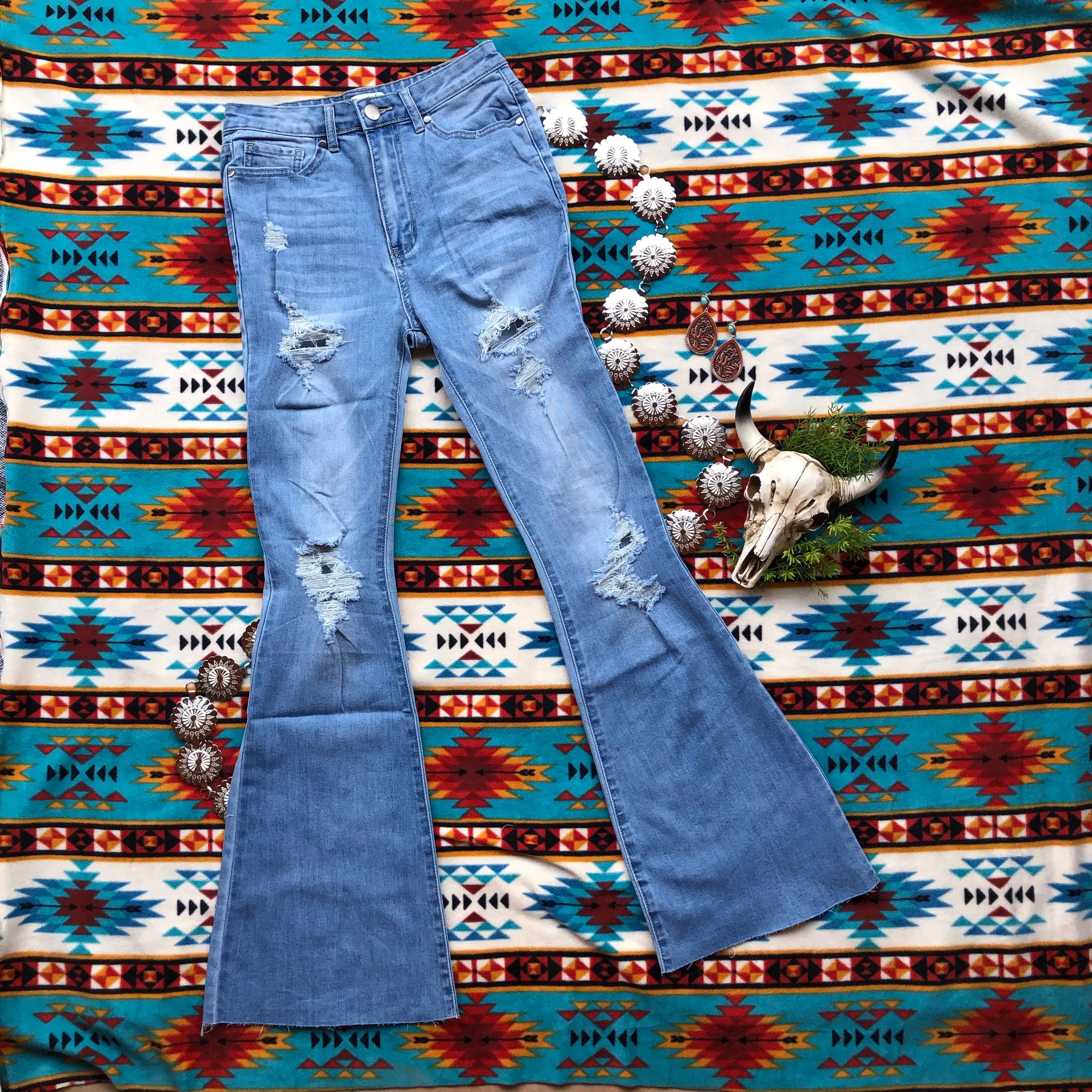 Reno Bell Bottom Jeans