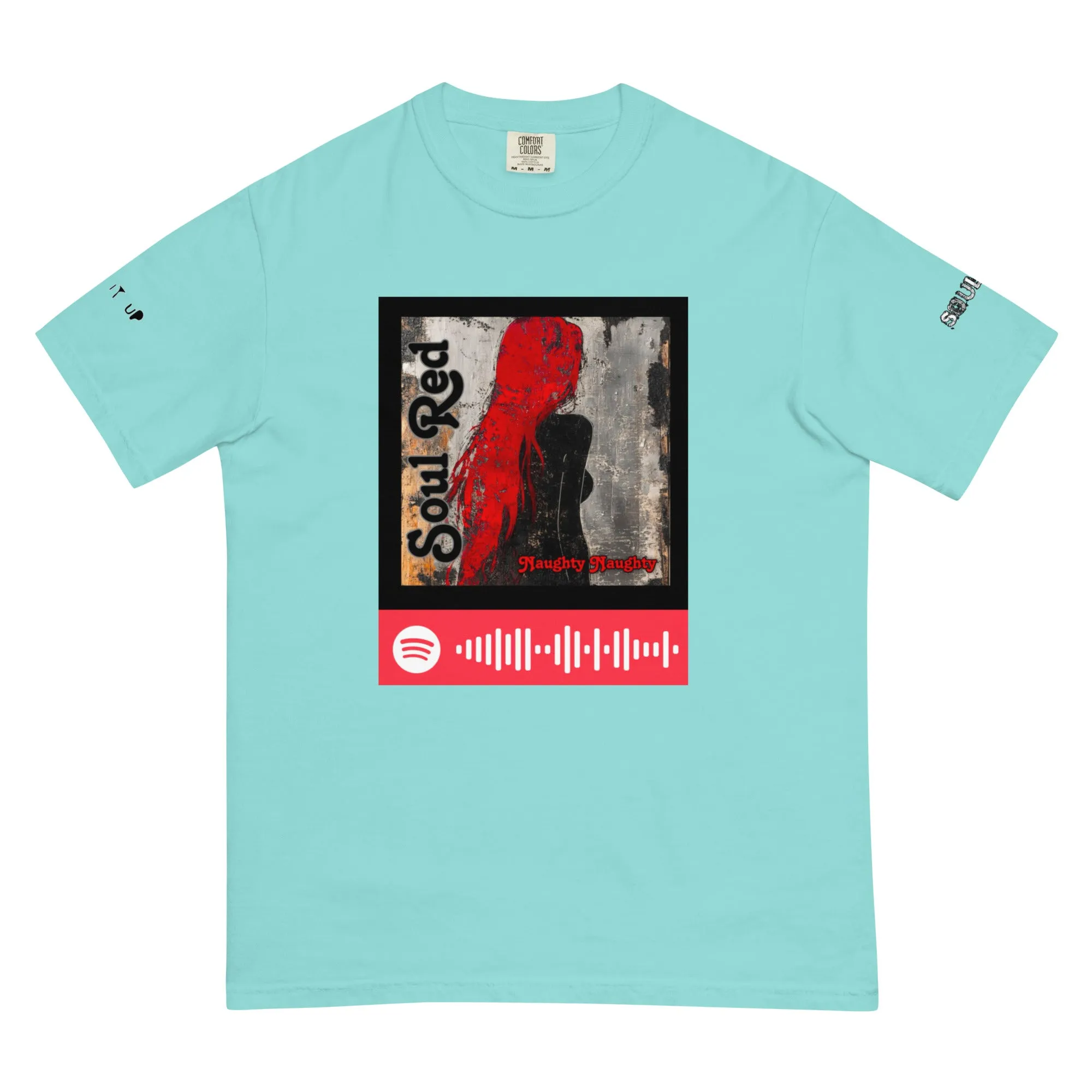 SOULRED music, Unisex garment-dyed heavyweight t-shirt