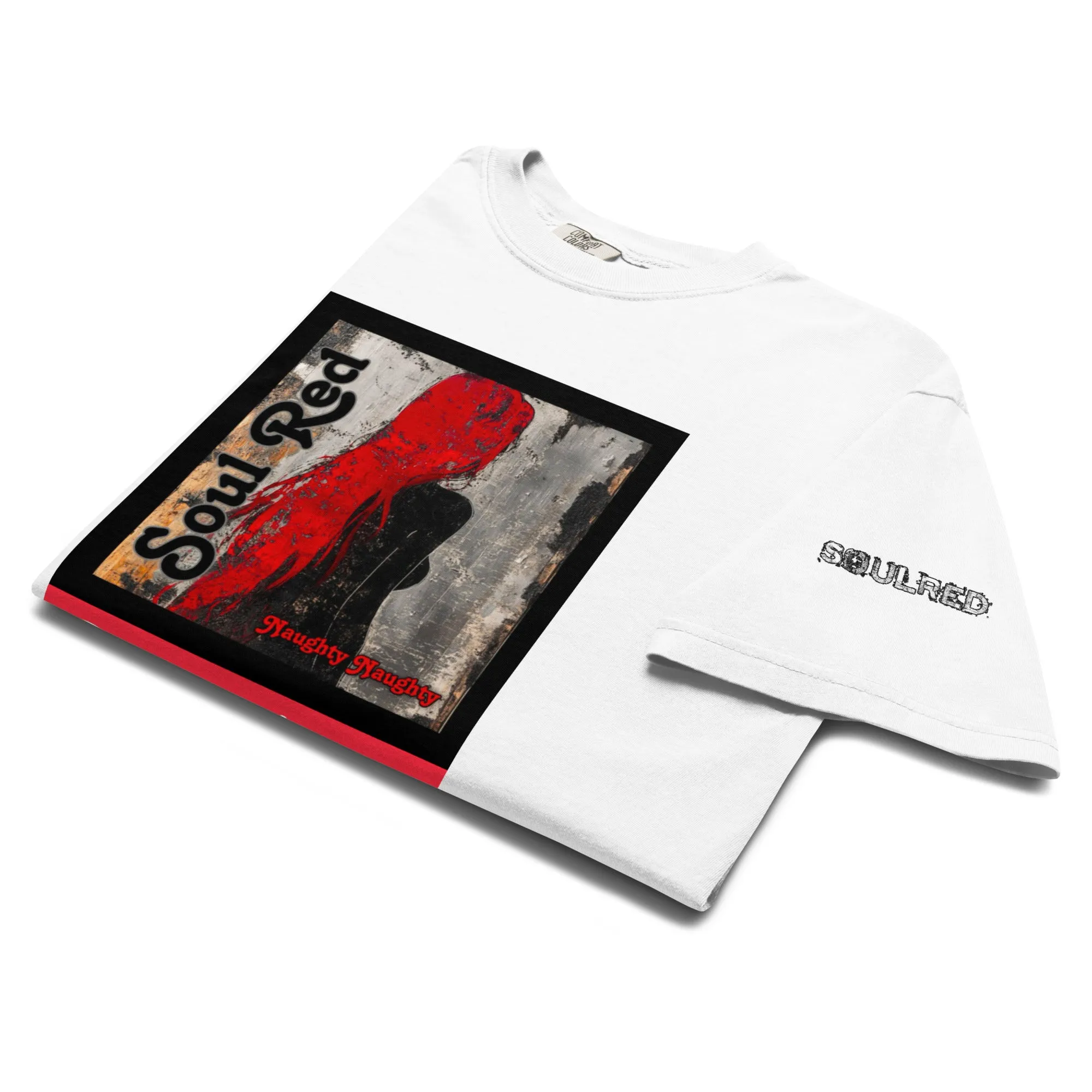 SOULRED music, Unisex garment-dyed heavyweight t-shirt