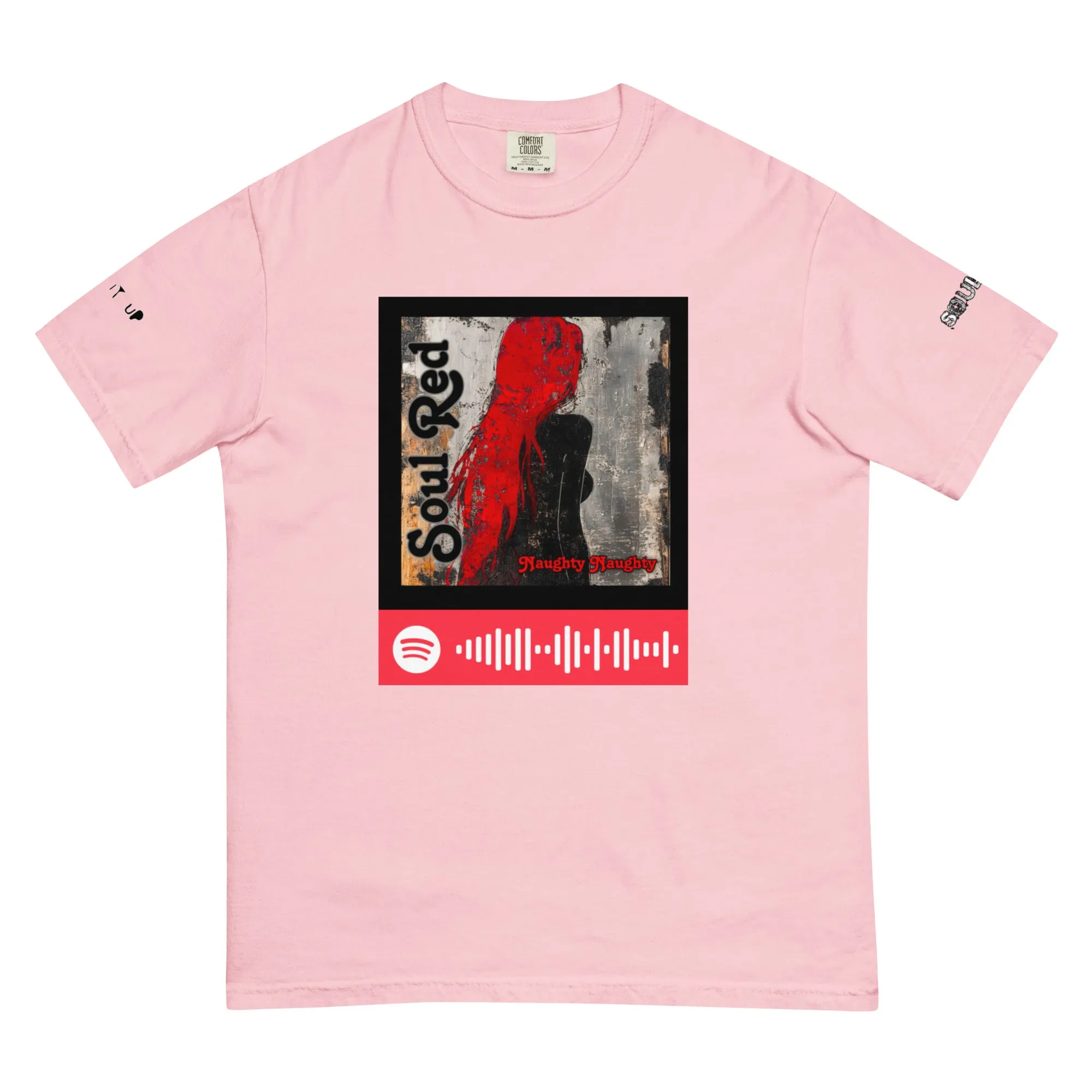 SOULRED music, Unisex garment-dyed heavyweight t-shirt