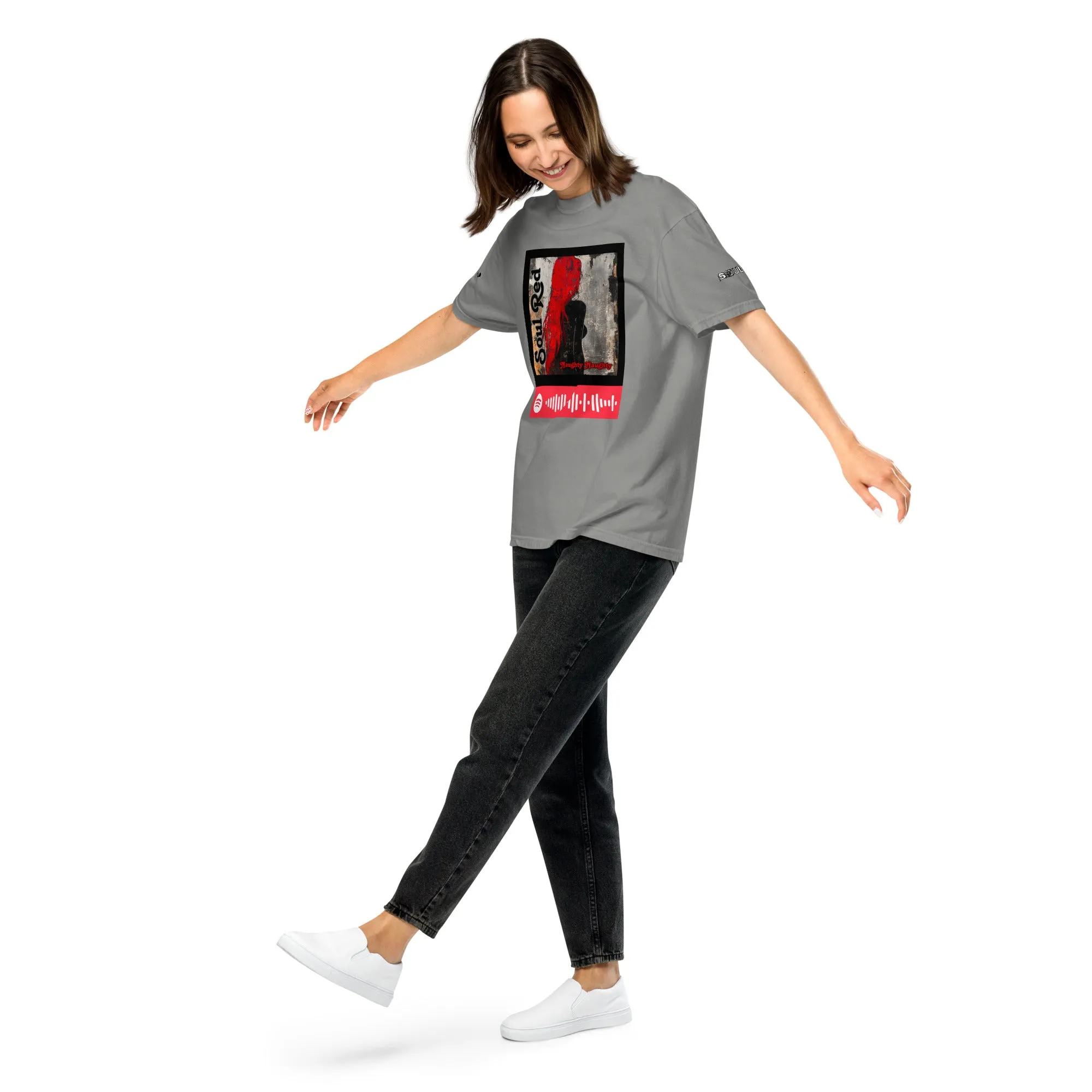SOULRED music, Unisex garment-dyed heavyweight t-shirt