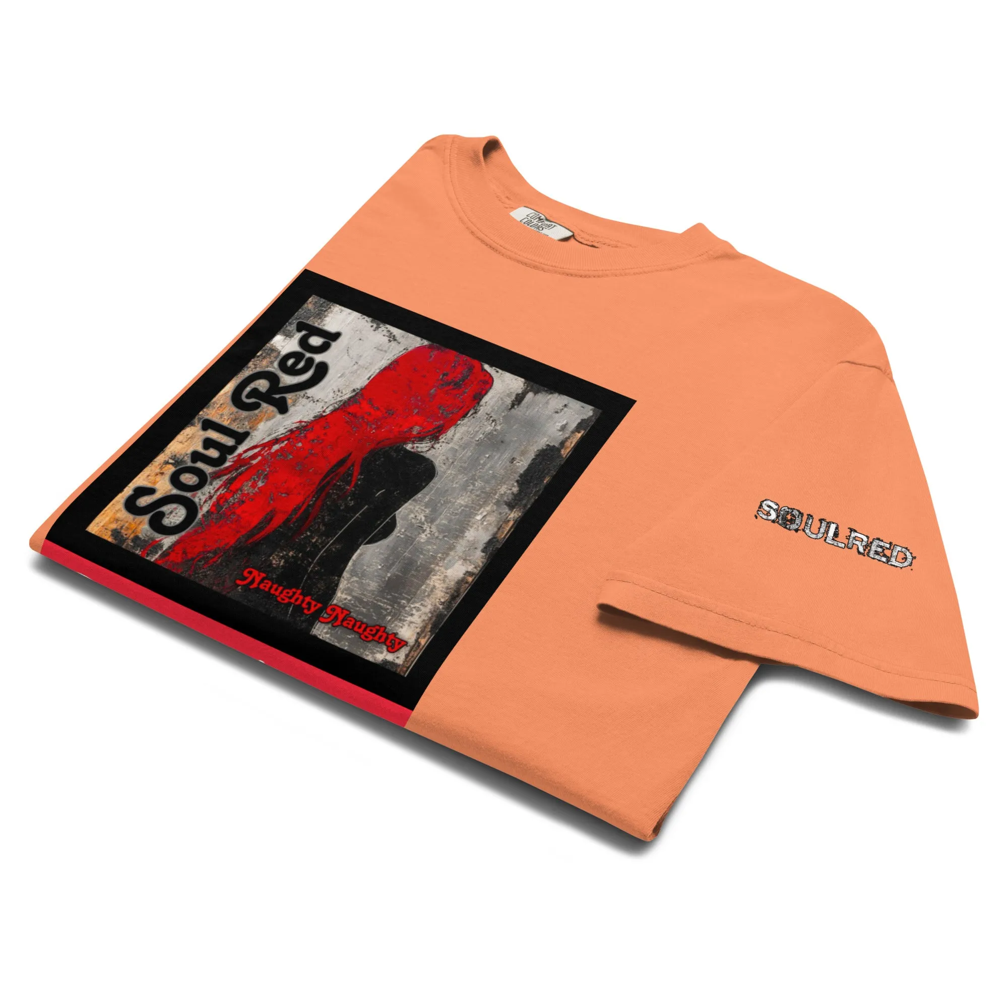 SOULRED music, Unisex garment-dyed heavyweight t-shirt