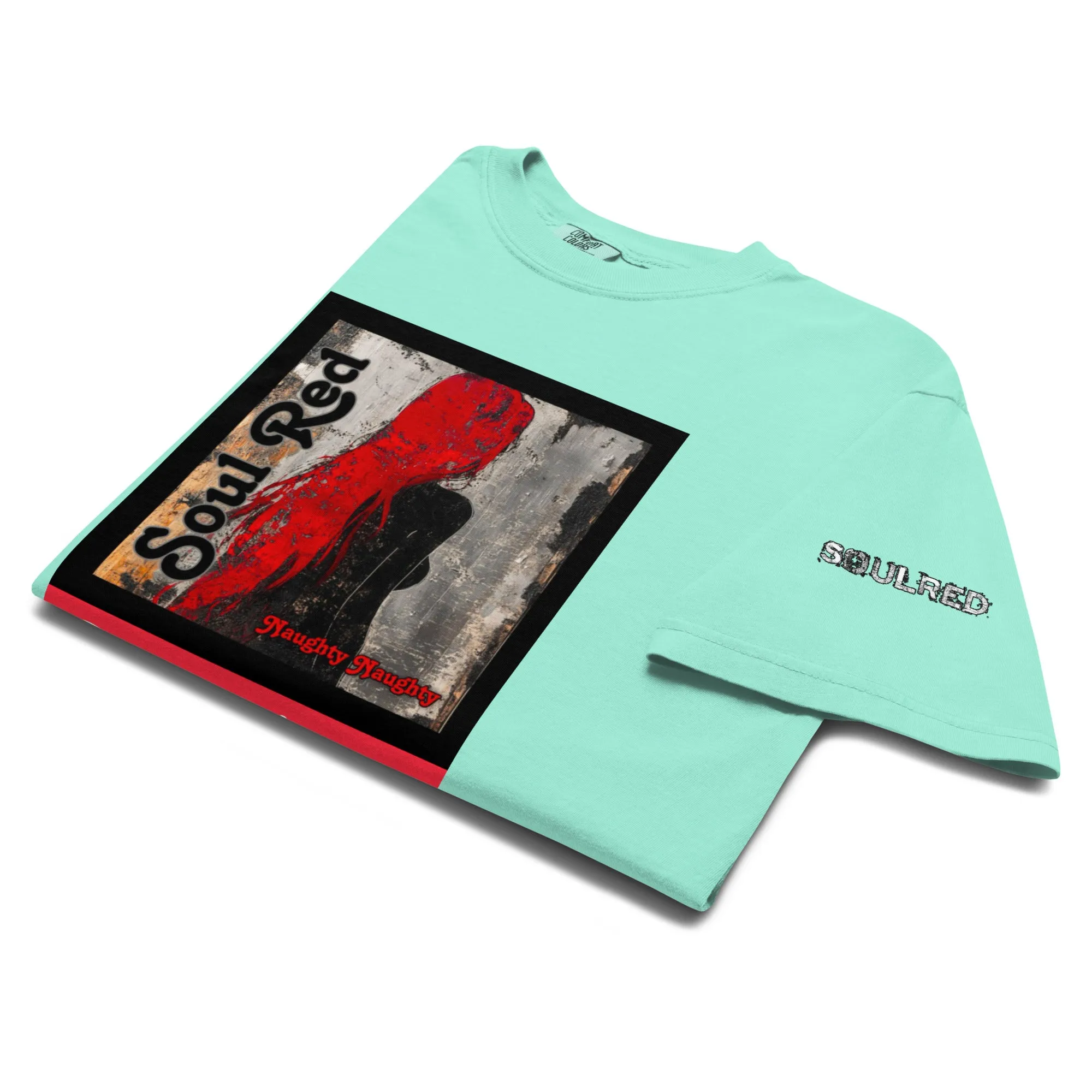 SOULRED music, Unisex garment-dyed heavyweight t-shirt