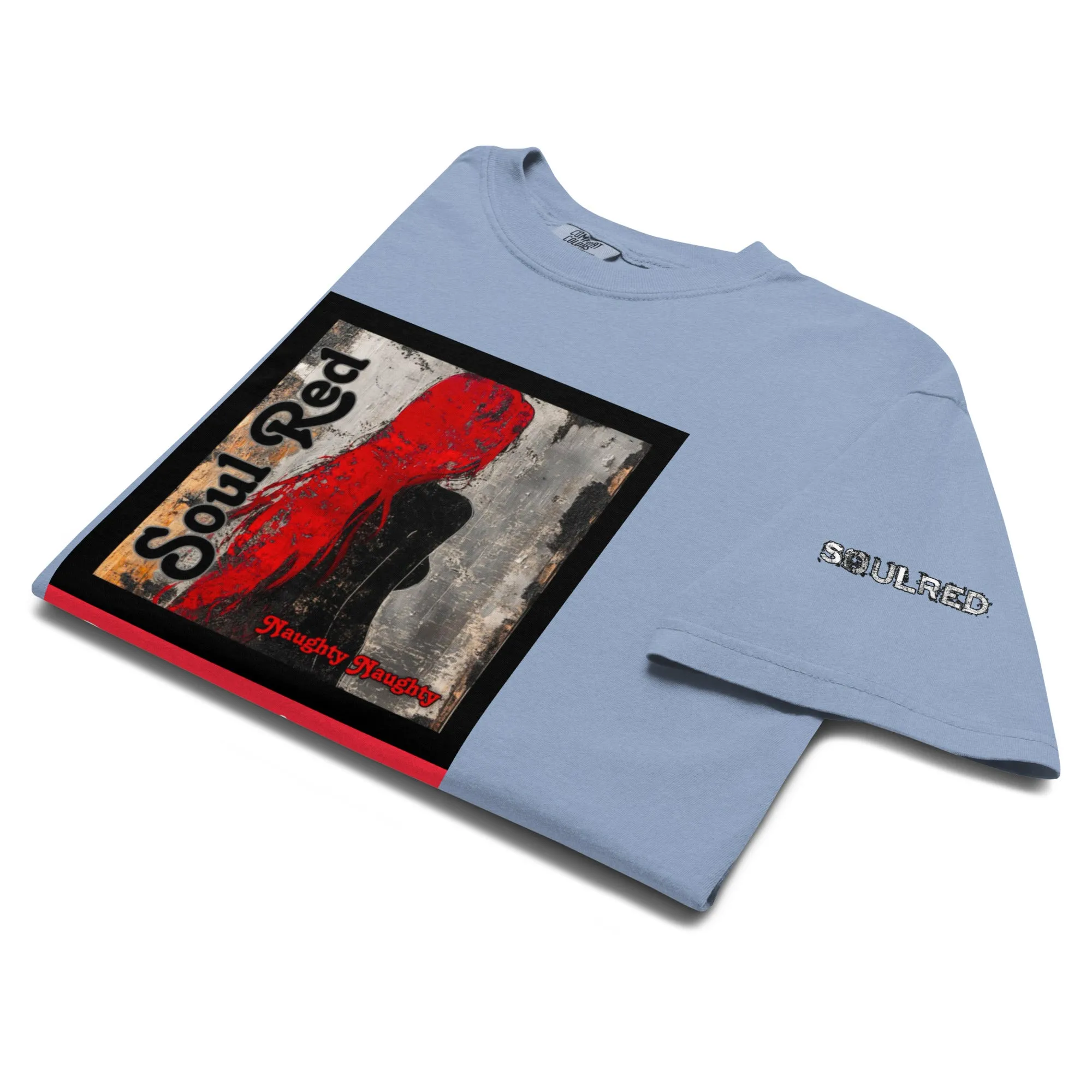 SOULRED music, Unisex garment-dyed heavyweight t-shirt
