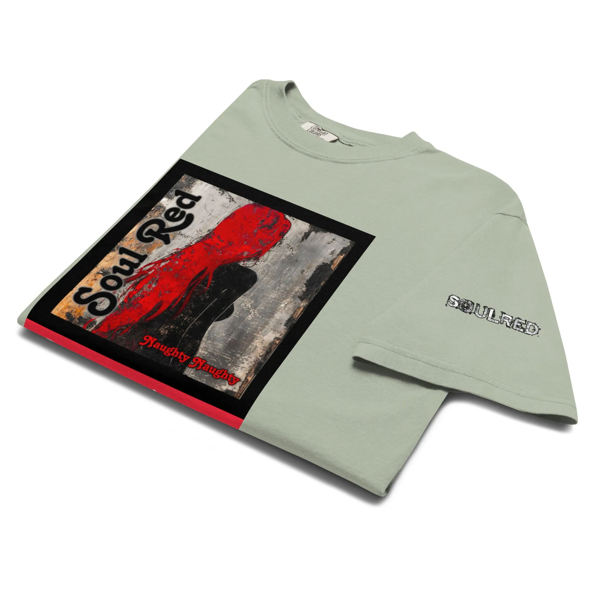 SOULRED music, Unisex garment-dyed heavyweight t-shirt