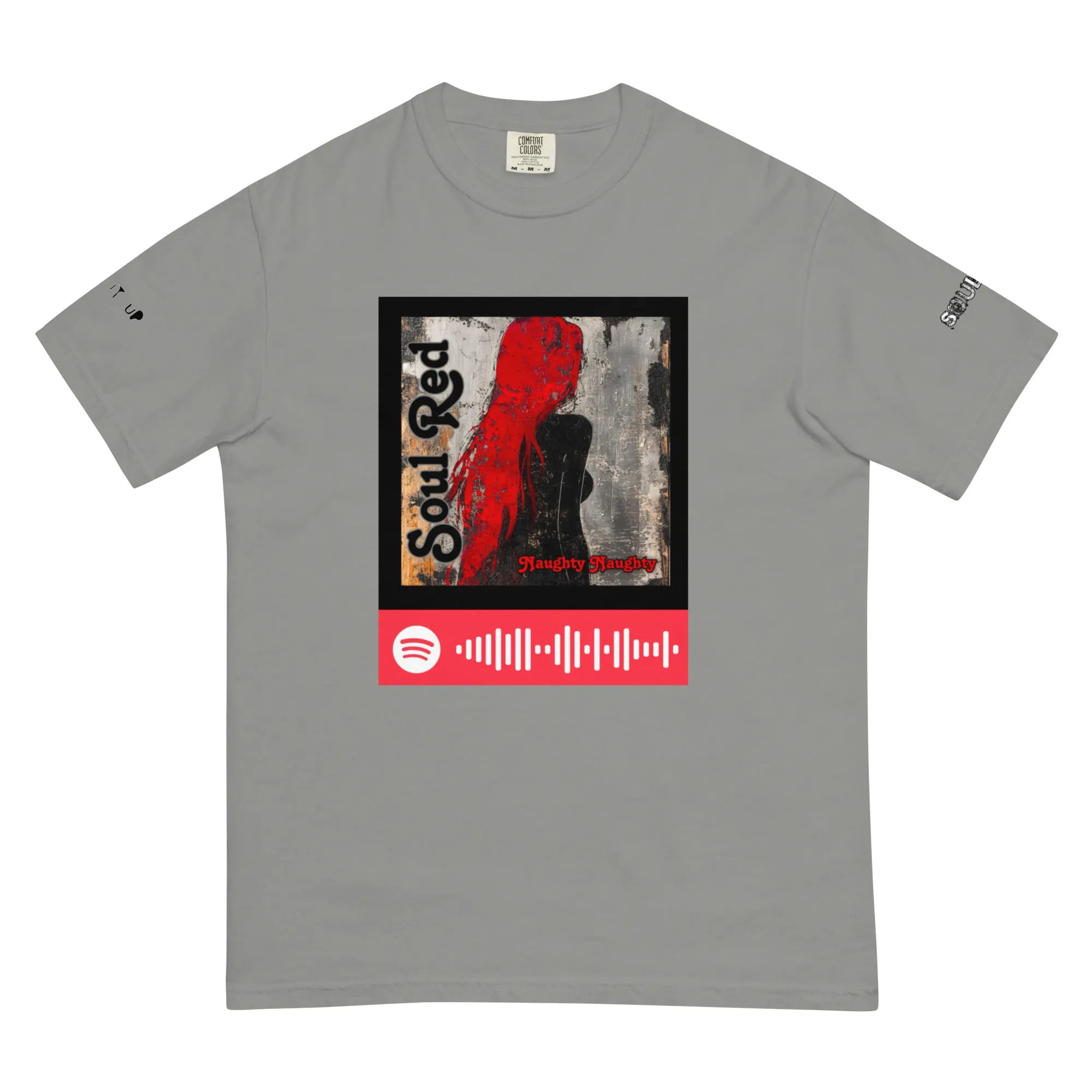SOULRED music, Unisex garment-dyed heavyweight t-shirt