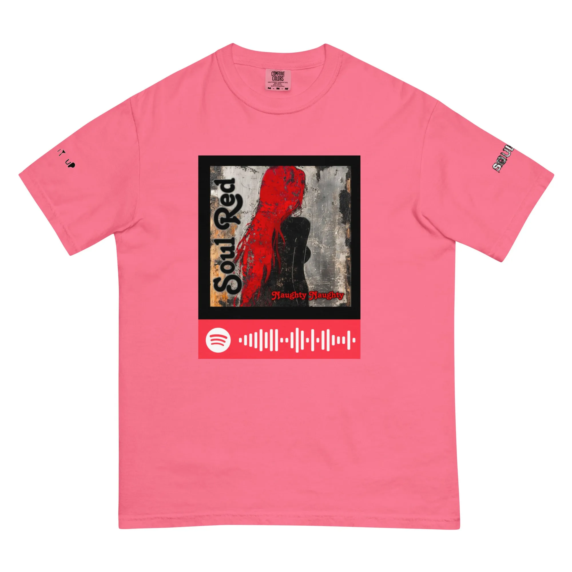 SOULRED music, Unisex garment-dyed heavyweight t-shirt