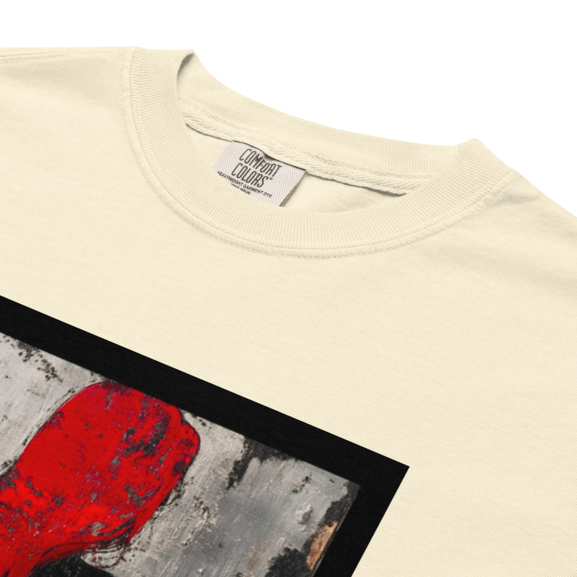 SOULRED music, Unisex garment-dyed heavyweight t-shirt