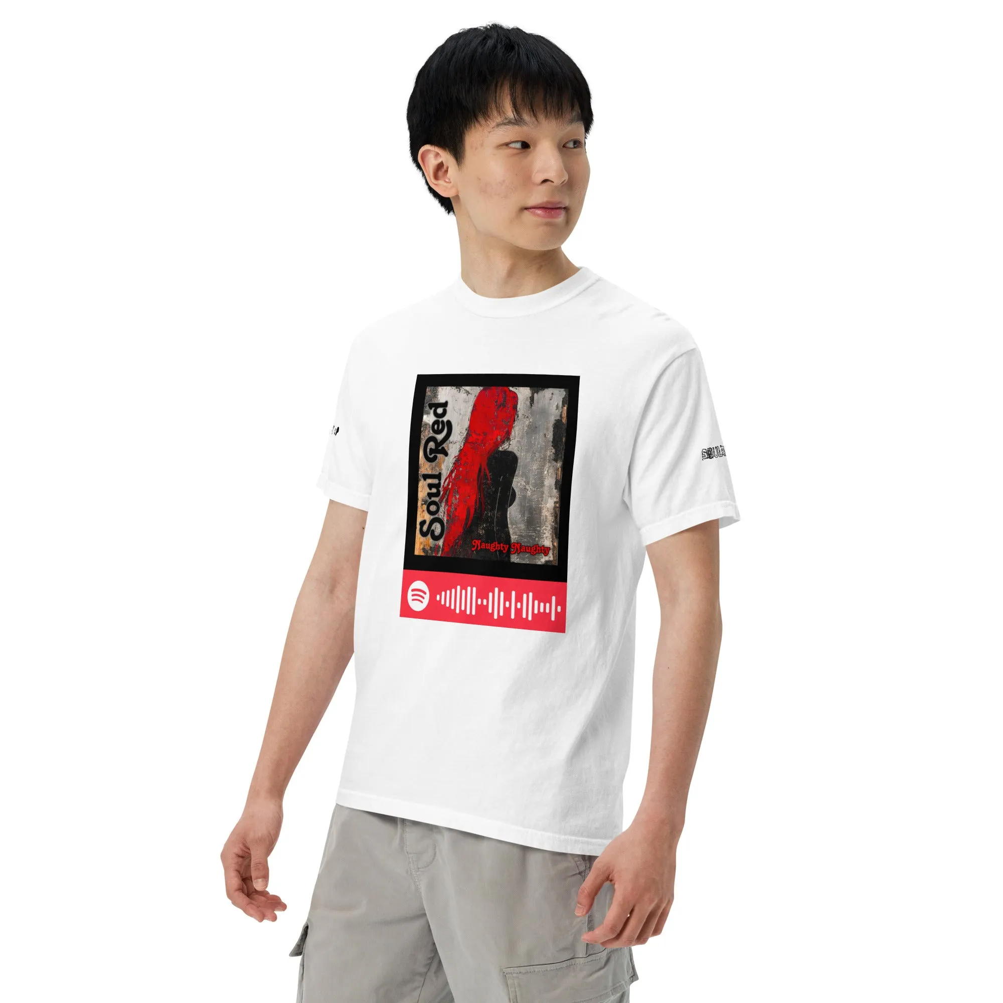 SOULRED music, Unisex garment-dyed heavyweight t-shirt