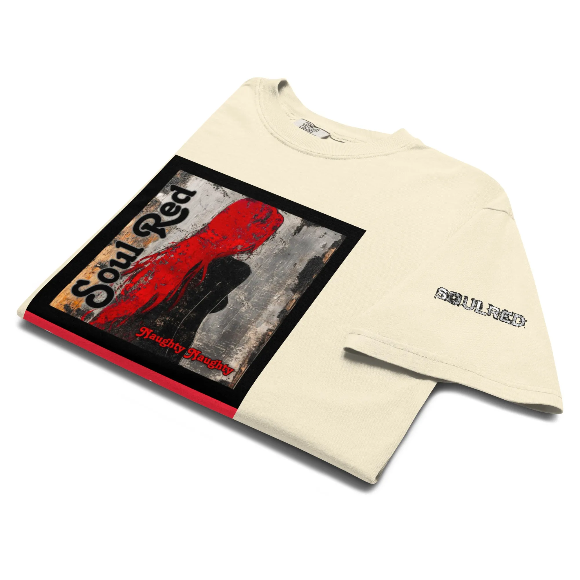 SOULRED music, Unisex garment-dyed heavyweight t-shirt
