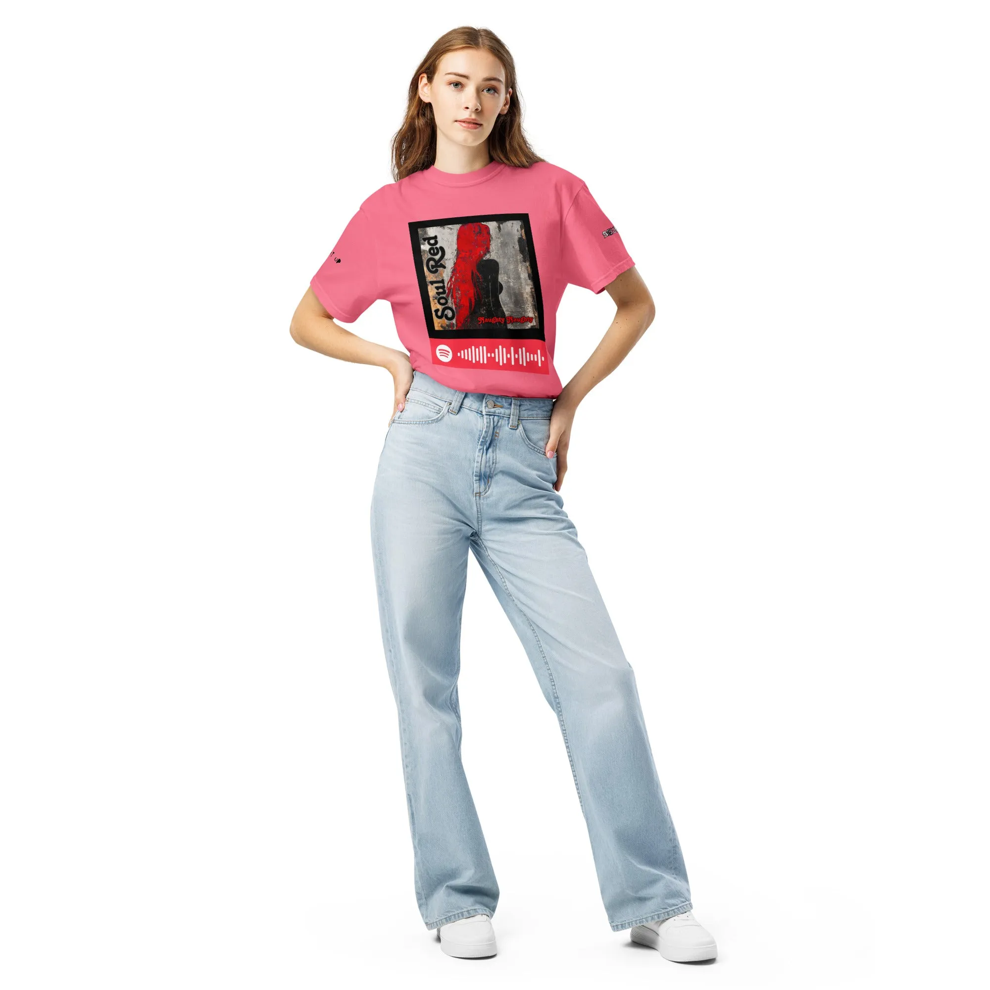SOULRED music, Unisex garment-dyed heavyweight t-shirt