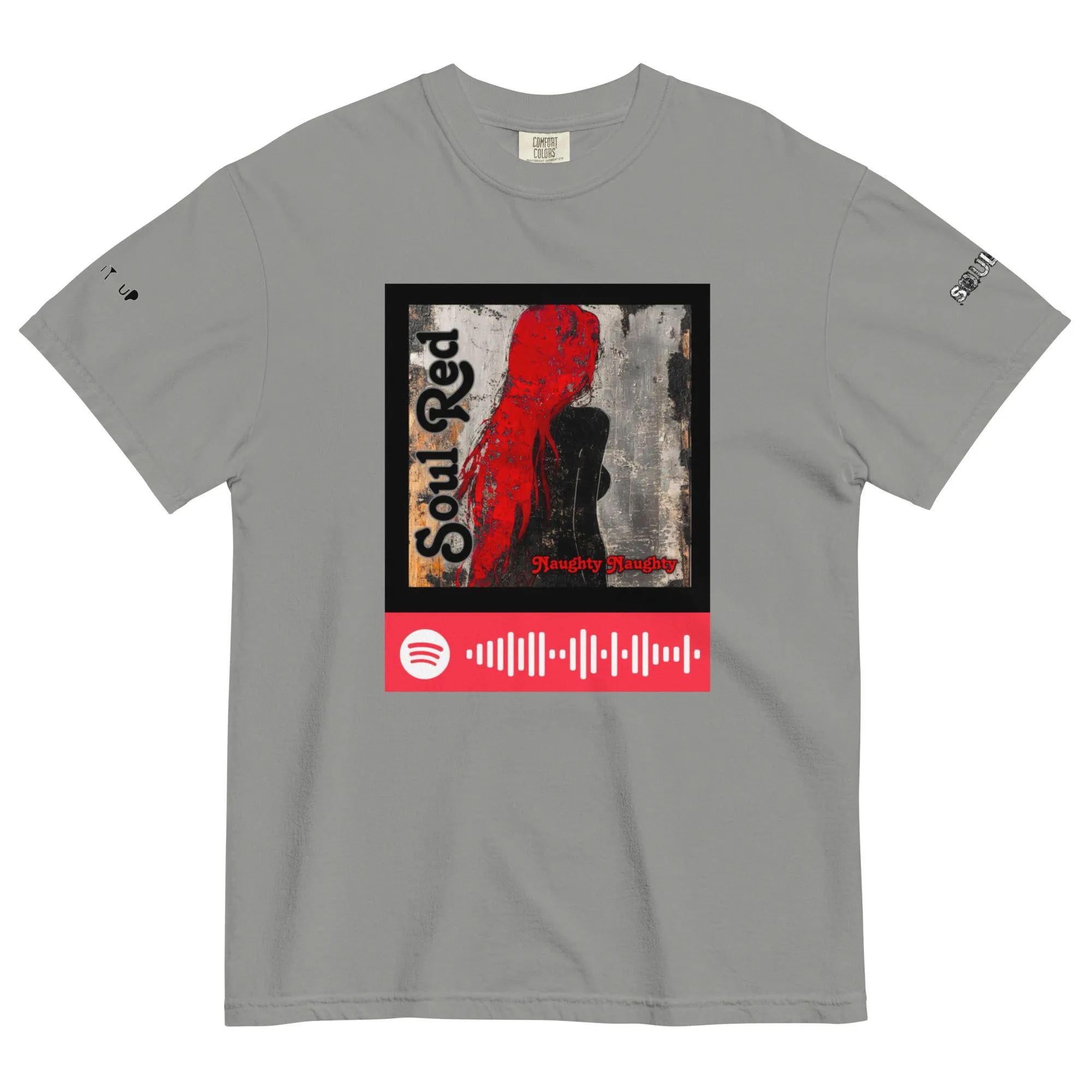SOULRED music, Unisex garment-dyed heavyweight t-shirt