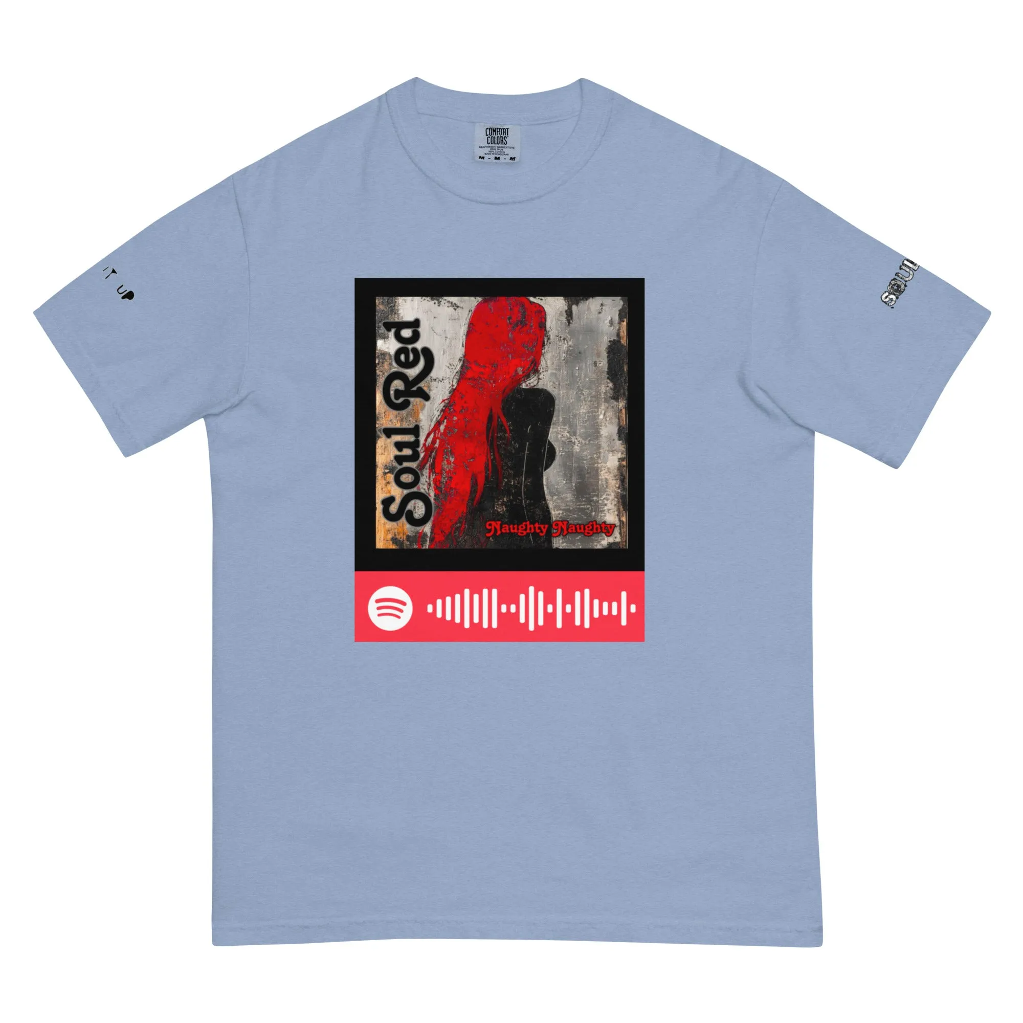 SOULRED music, Unisex garment-dyed heavyweight t-shirt
